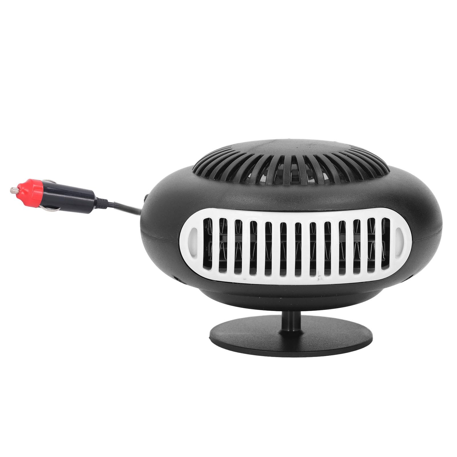 Portable Small Space Heater Car Camping Heater 120W Small Space Heater 360 Degree Rotation Portable Windshield Defroster Fan