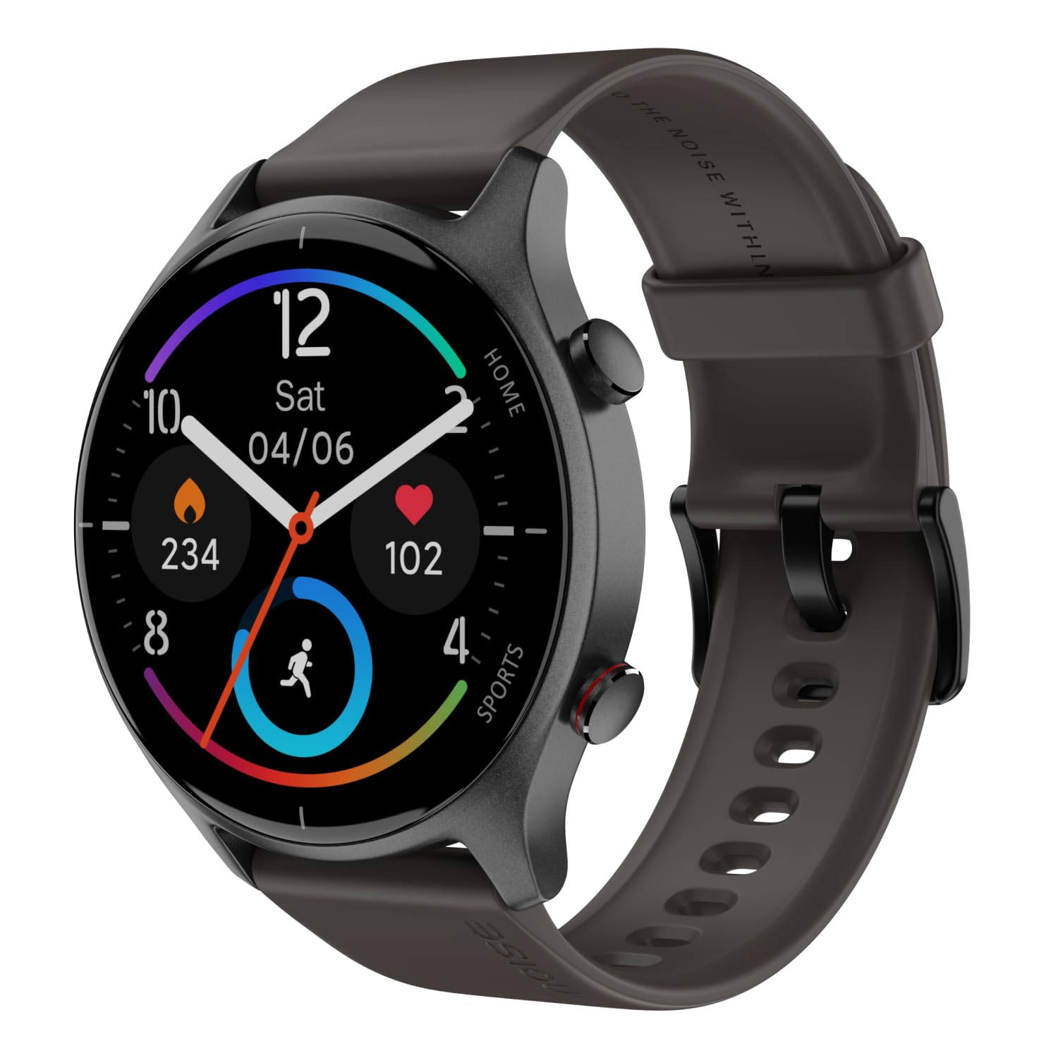 Noise Twist Round dial Smart Watch with Bluetooth Calling, 1.38" TFT Display, up-to 7 Days Battery, 100+ Watch Faces, IP68, Heart Rate Monitor, Sleep Tracking (Mocha Brown)-image-7