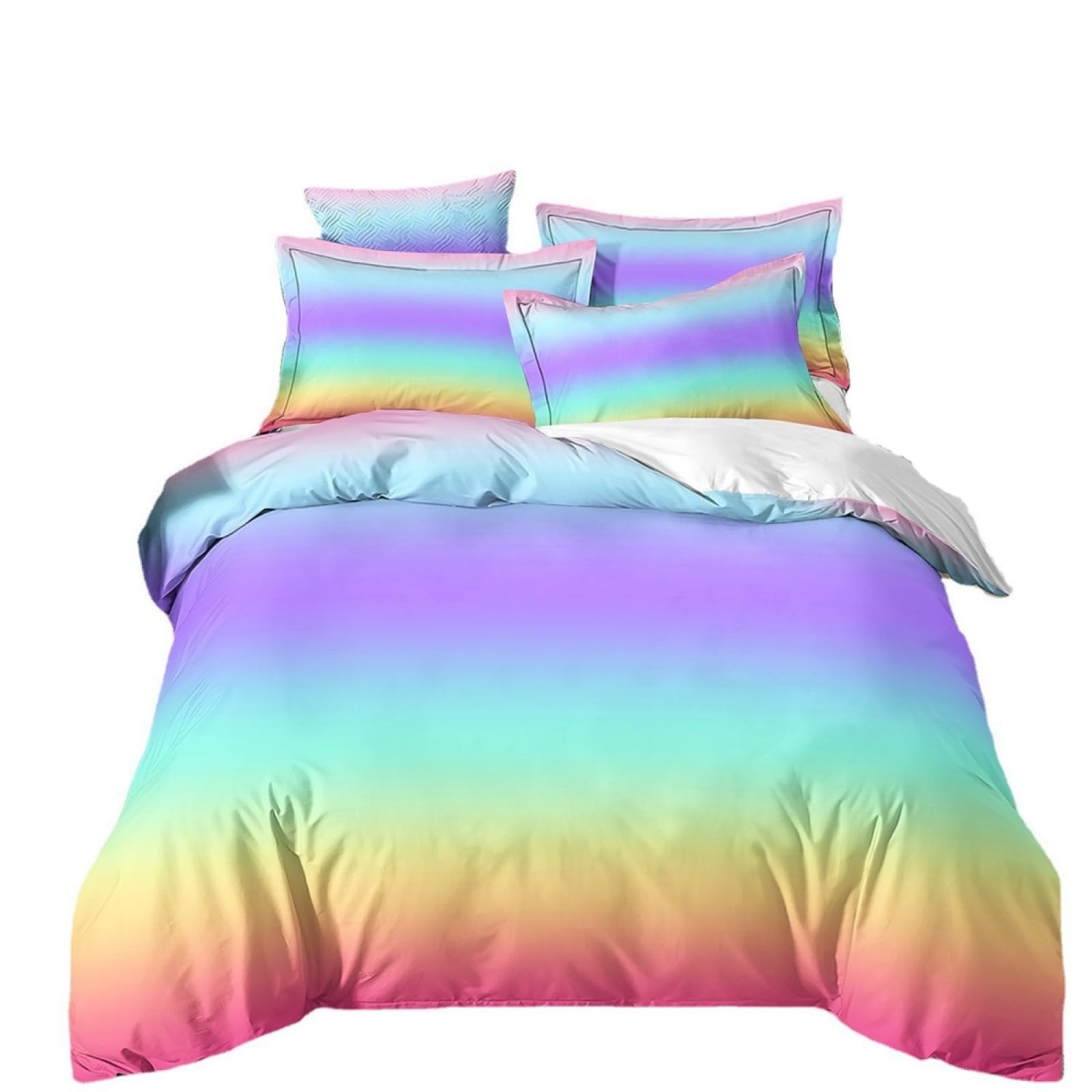 Single Duvet Cover Set Purple Lake Blue Single Bed Duvet Cover Set