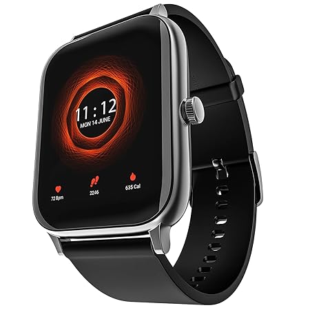 boAt Xtend Pro with Bluetooth Calling, Dial Pad, 1.78? AMOLED Display, ASAP? Charge, 700+ Active Modes, Multiple Watch Faces, Health Ecosystem,Multiple Sports Modes & IP68(Active Black)
