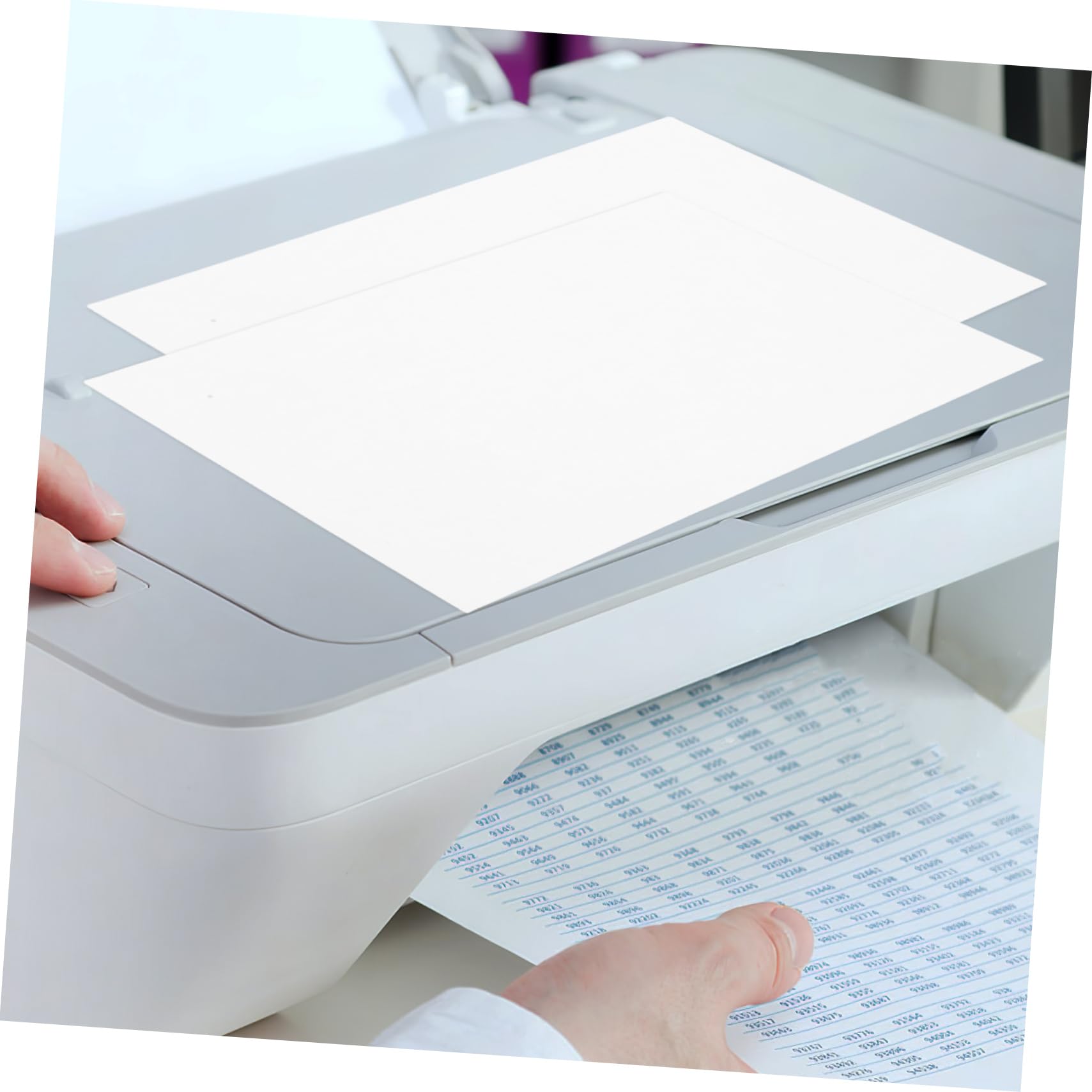 DOITOOL Din A5 Druckerpapier 500 Blatt Weißes Kopierpapier 70g Beidseitig Bedruckbar für Drucker Zuhause und Büro