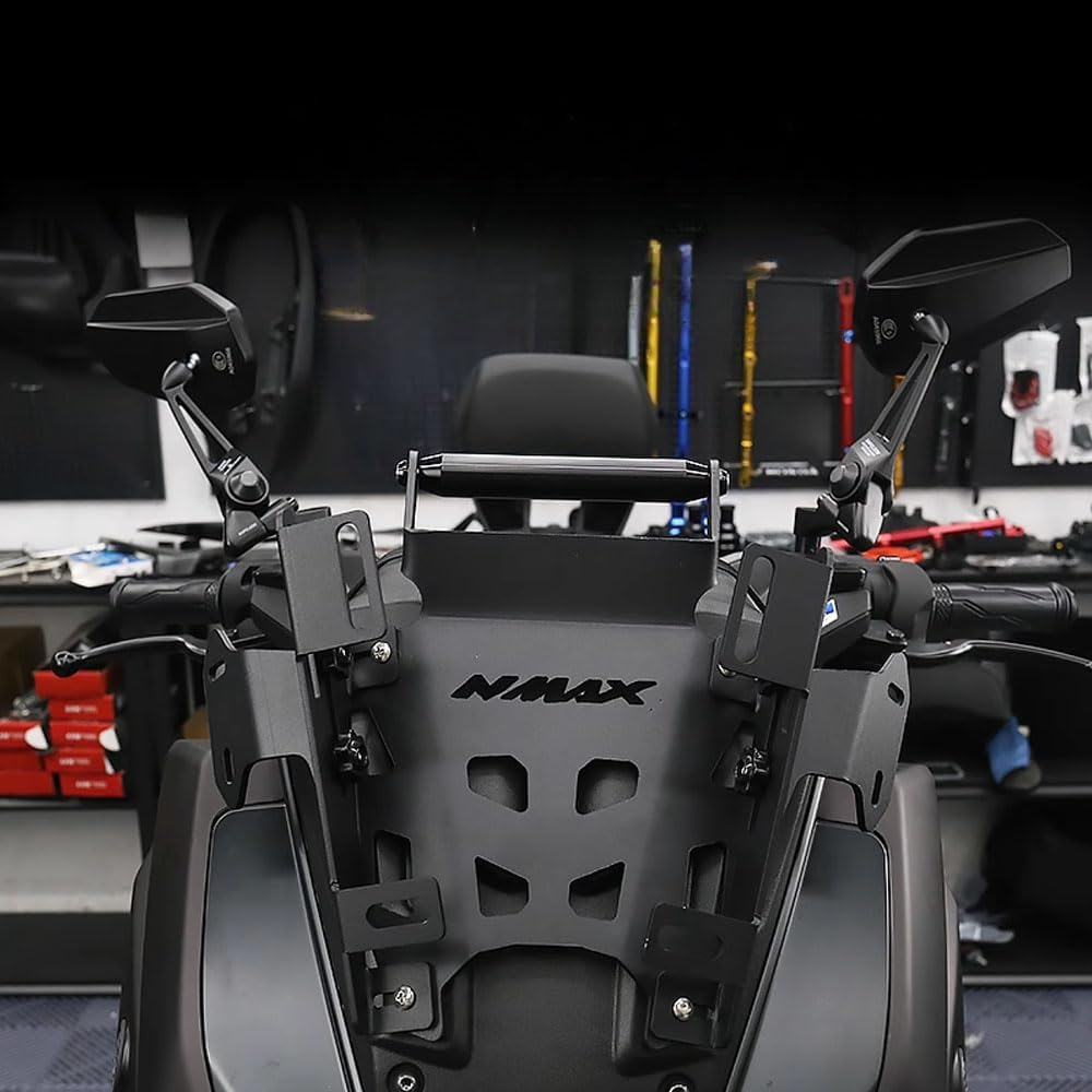 for NMAX155 2025 N MAX155 N-MAX155 nmax155 n max155 n-max155 Motorcycle Forward Bracket Fixed Wing Rearview Mirror Accessories (Forward Bracket)