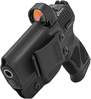 Vista 1 de GRITR IWB Kydex - Funda para pistola de mano izquierda compatible con Taurus G2/G3 con clip de cinturón de 1.5 pulgadas, parte inferior abierta