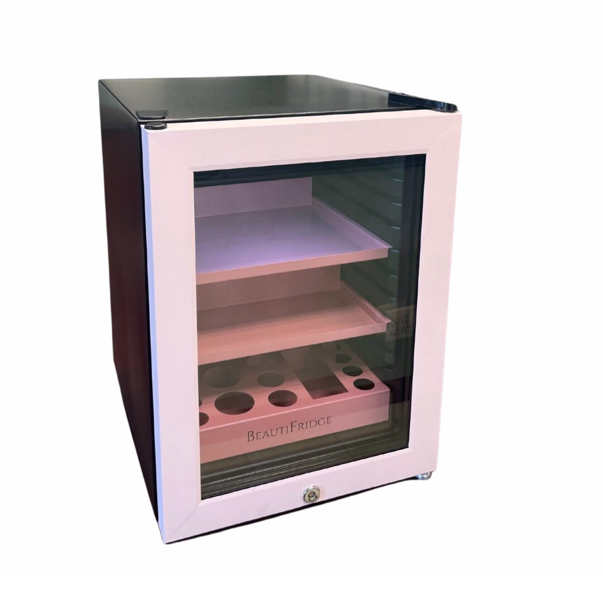Summit Appliance Beautifridge Skincare Fridge, Makeup & Cosmetics Cooler, Pink - LX114LPTP