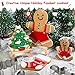 Christmas Cookie Cutters, 8Pcs Winter Holiday Cookie Cutter Set, Stainless Steel Metal Cutter with Gingerbread Men,Christmas Tree,Snowflake, Candy Cane, Angel, Santa Face,Stocking,Mitten