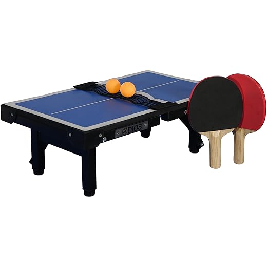 Dios Super Mini Table Tennis Table - Blue