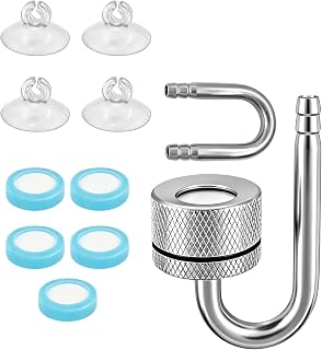 CO2 Diffusor Aquarium Zerstäuber mit U Pipe und Saugnäpfen