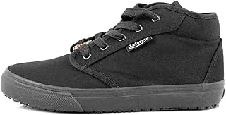 Laforst Womens Sunbrella Slip Resistant Server Waitress Nurse Lace Up Black Flat 12