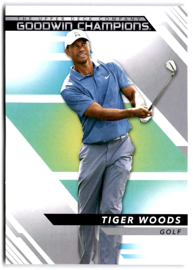Amazon.com: 2022 Upper Deck Goodwin Champions #25 Tiger Woods Golf
