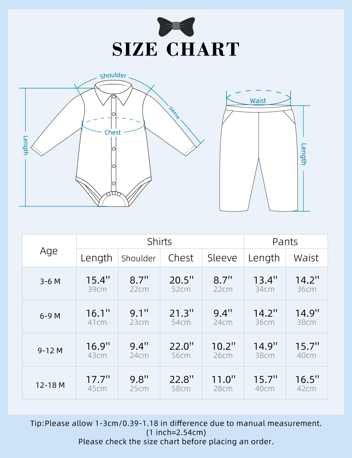 mintgreen Trajes para Niños de Boda, Bebé Bautizo Formal Smoking Manga Larga Ropa Camisa + Pantalones