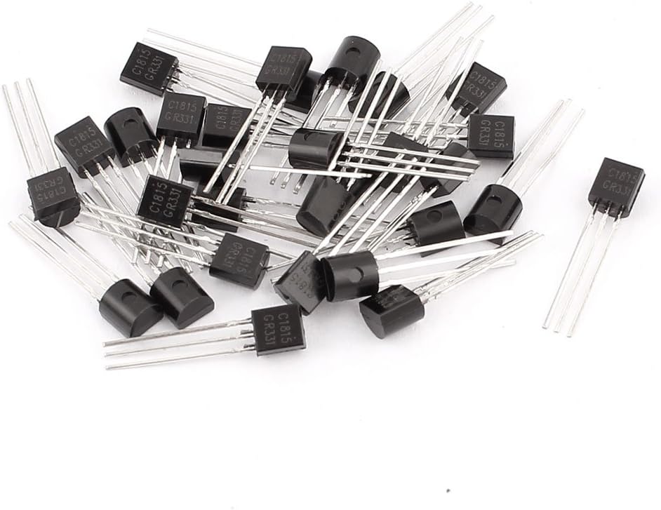Aexit 30 (Transistor) Pcs C1815 NPN Bipolar Low Power Junction Transistors 50 ν (83ry526qf712) 0.15A TO-92