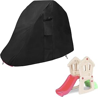 Toddler Slide Cover,Fit to Little Tikes Hide and Seek Climber,Waterproof Dust Proof Anti-UV Outdoor playset toy Cover,Cover only