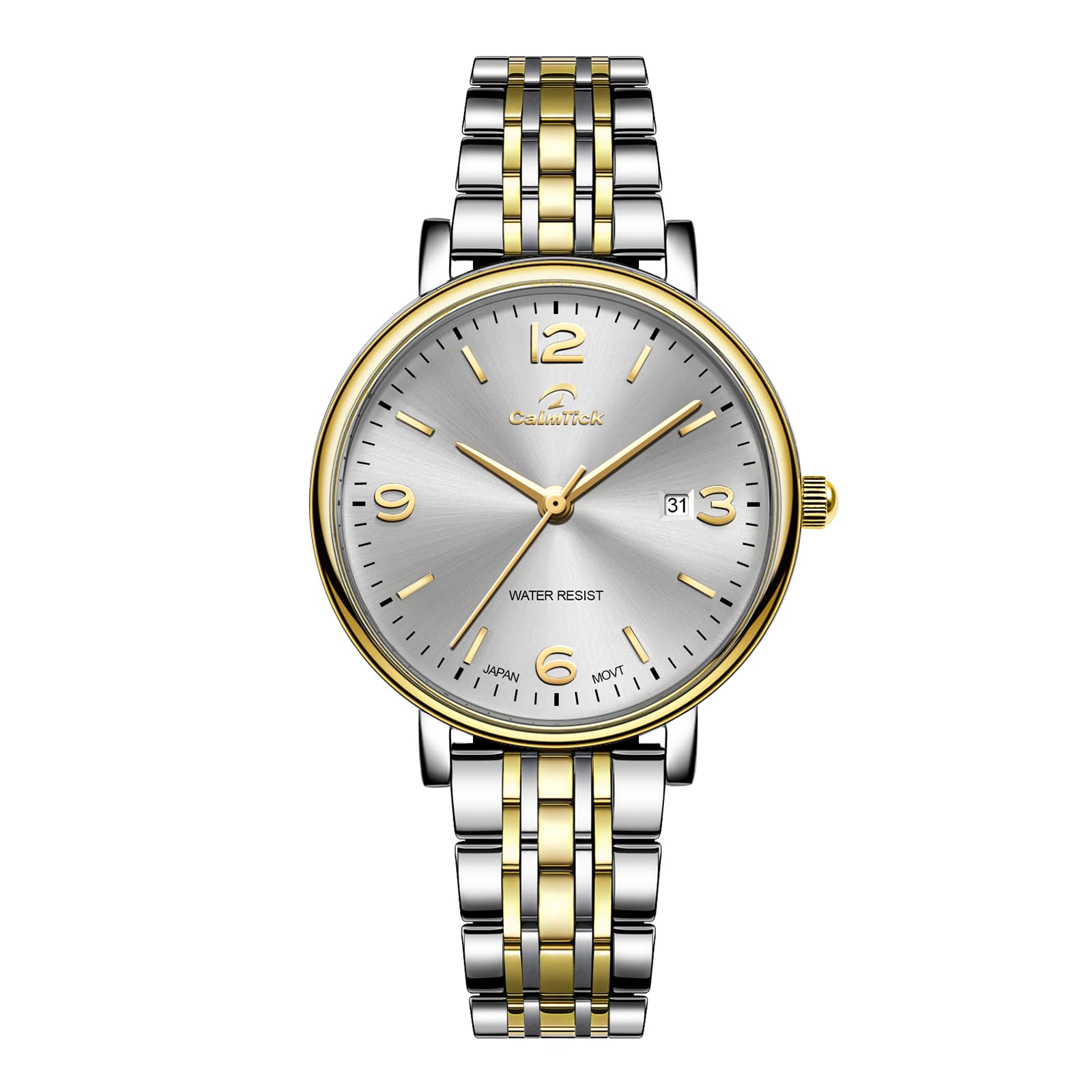 AVTREK Relojes para Mujer con Correa de Acero Inoxidable,indicador de Fecha