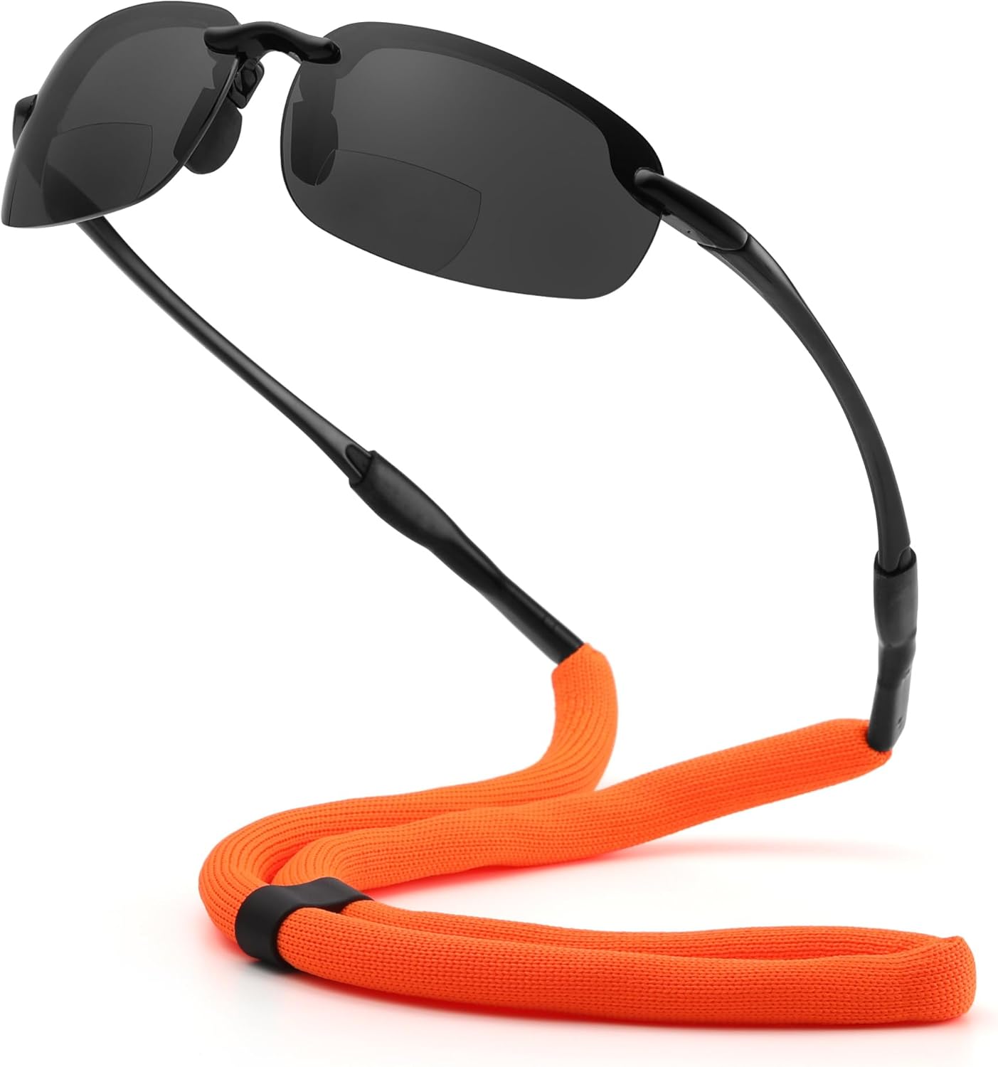 Light Wrap Around Fishing/Driving Polarized Bifocal Reading Sunglasses x1.5 x2.0 x2.5 for Men Women Sport Sun Readers