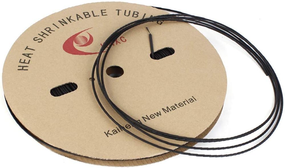 200M Length 3mm Dia Black Heat Shrink Tube Shrinkable Tubing(200M Länge, 3 mm Durchmesser, schwarzer Schrumpfschlauch