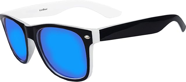 iceBoo Sunglasses Mens Womens lightweight Plastic frame vintage style unisex classic