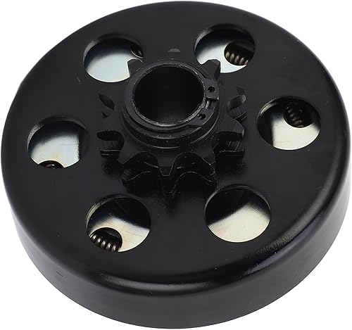 Embrague centrífugo de Go Kart, 10 dientes 0.787 in embrague centrífugo mini bicicleta y Go Karts embrague centrífugo para 420 cadenas eje plano