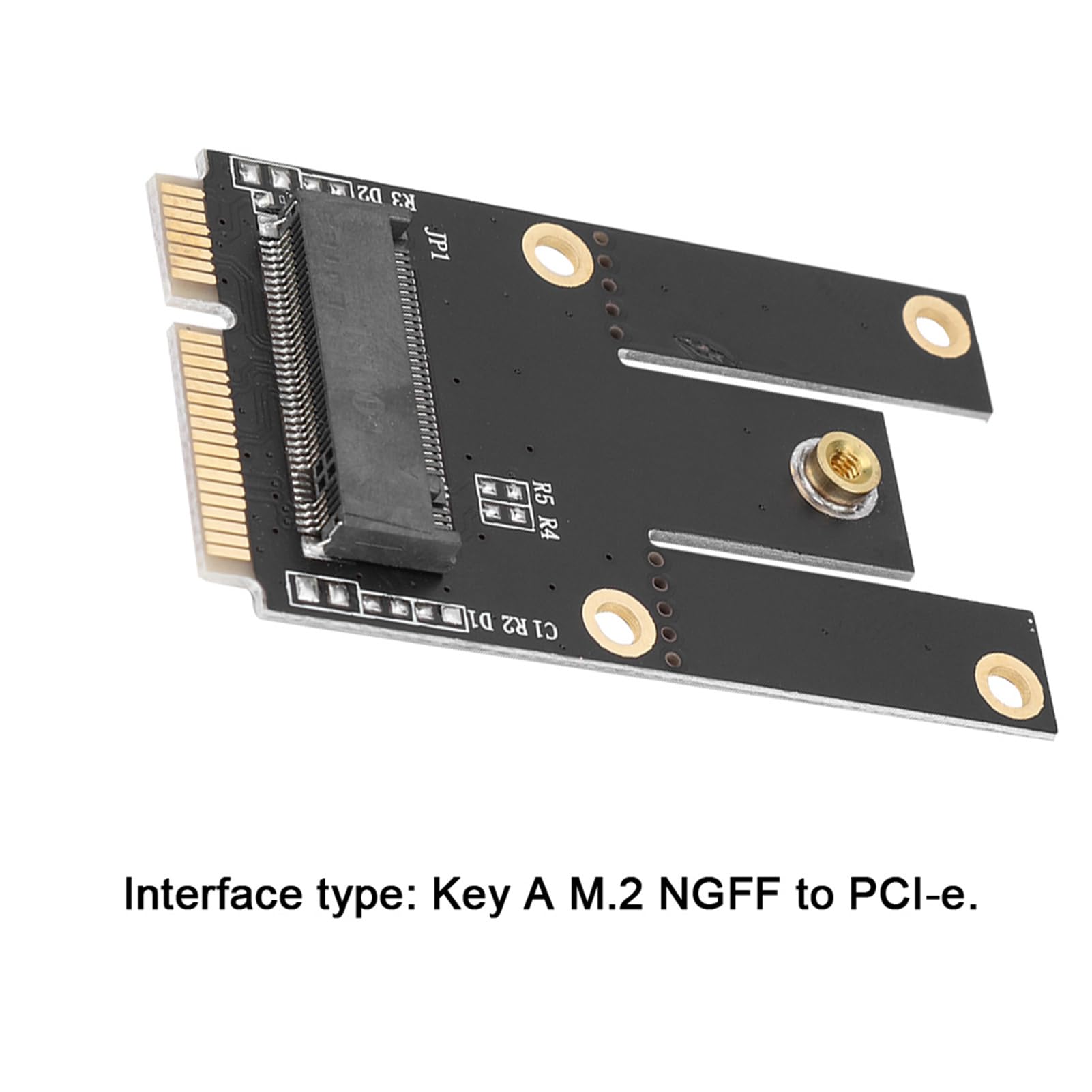 Durable M.2 NGFF to Mini PCIe Adapter Card Key A M.2 NGFF to PCIe for 2000//Vista/7/8/10, Plug and Play Converter Adapter Card