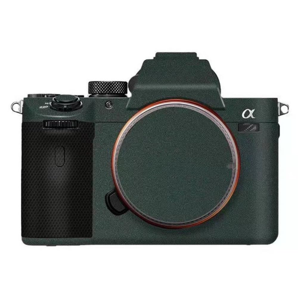 Anti-Scratch Camera Cover Skin Sticker for Sony Alpha 7 IV/A7M4/A7IV Camera Protector Film Skin (Turquoise Green)