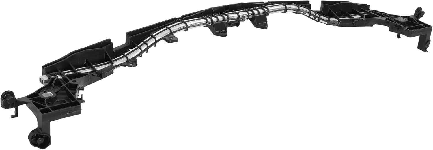 KUAFU Front Bumper Bracket Compatible with 2015-2021 Mercedes-Benz C Class Replacement for A2056204101 2056204101 Bumper Support Retainer Bracket Steel Mounting Console Powder Coated Black