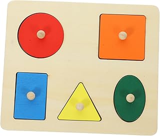 ibasenice 2 Conjuntos De Cinco Cores Figura Geométrica Placa De Quebra-Cabeça Múltipla Forma Única Quebra-Cabeça Criança Brinquedo Forma Jogo Quebra-Cabeça Crianças Geometria Brinquedos