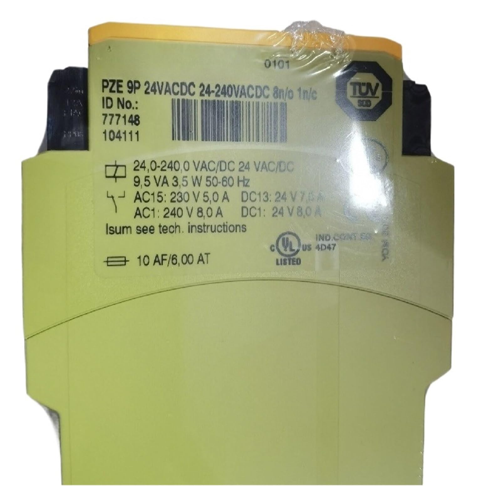 CJKXPZMH 9P 24VACDC 24-240VACDC 8n/o 1n/c 777148 Relay Module