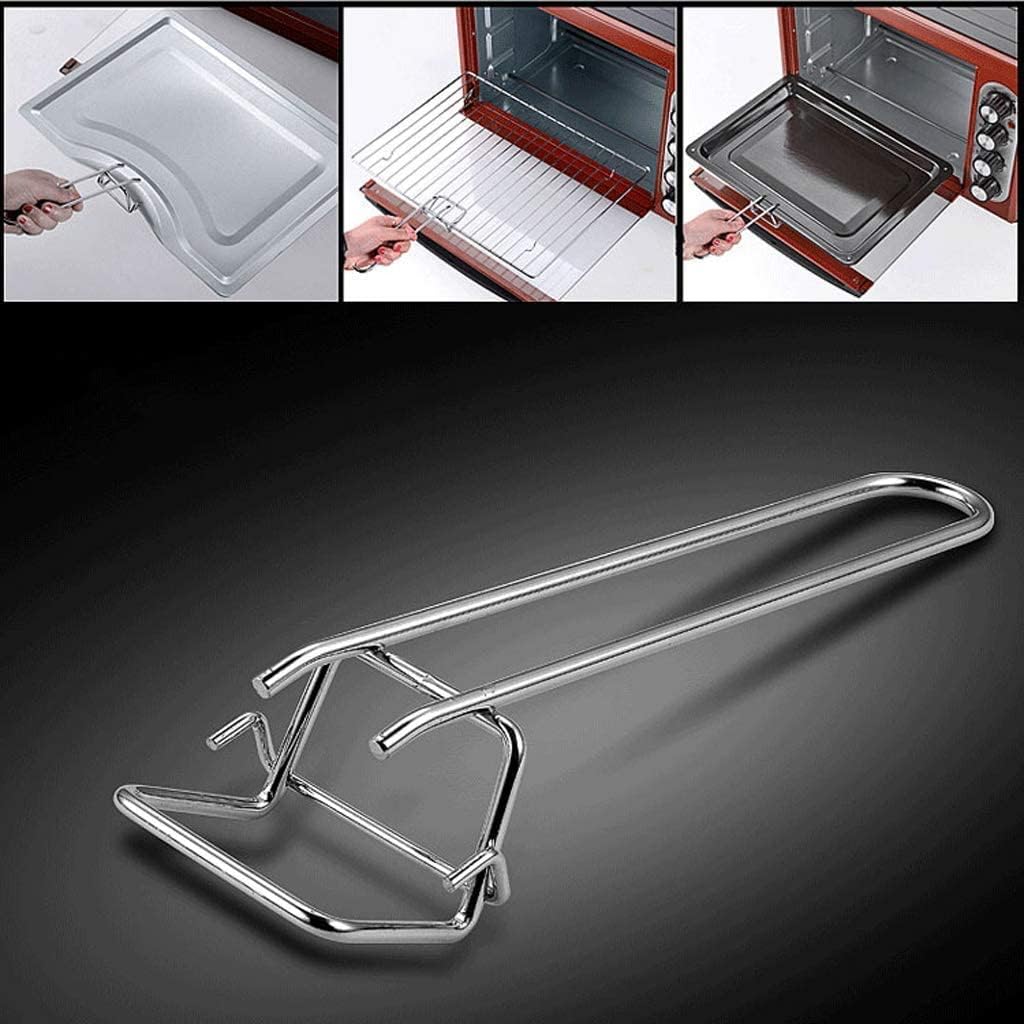 38L Mini Oven Adjustable Temperature 0-250 ℃ and 60 Minute Timing Household Multi-Function 360 ° Rotating Grill Fork Built-in Lighting Grill Fork Lighting Electric Toughened Glass Door Co Aesthetic a