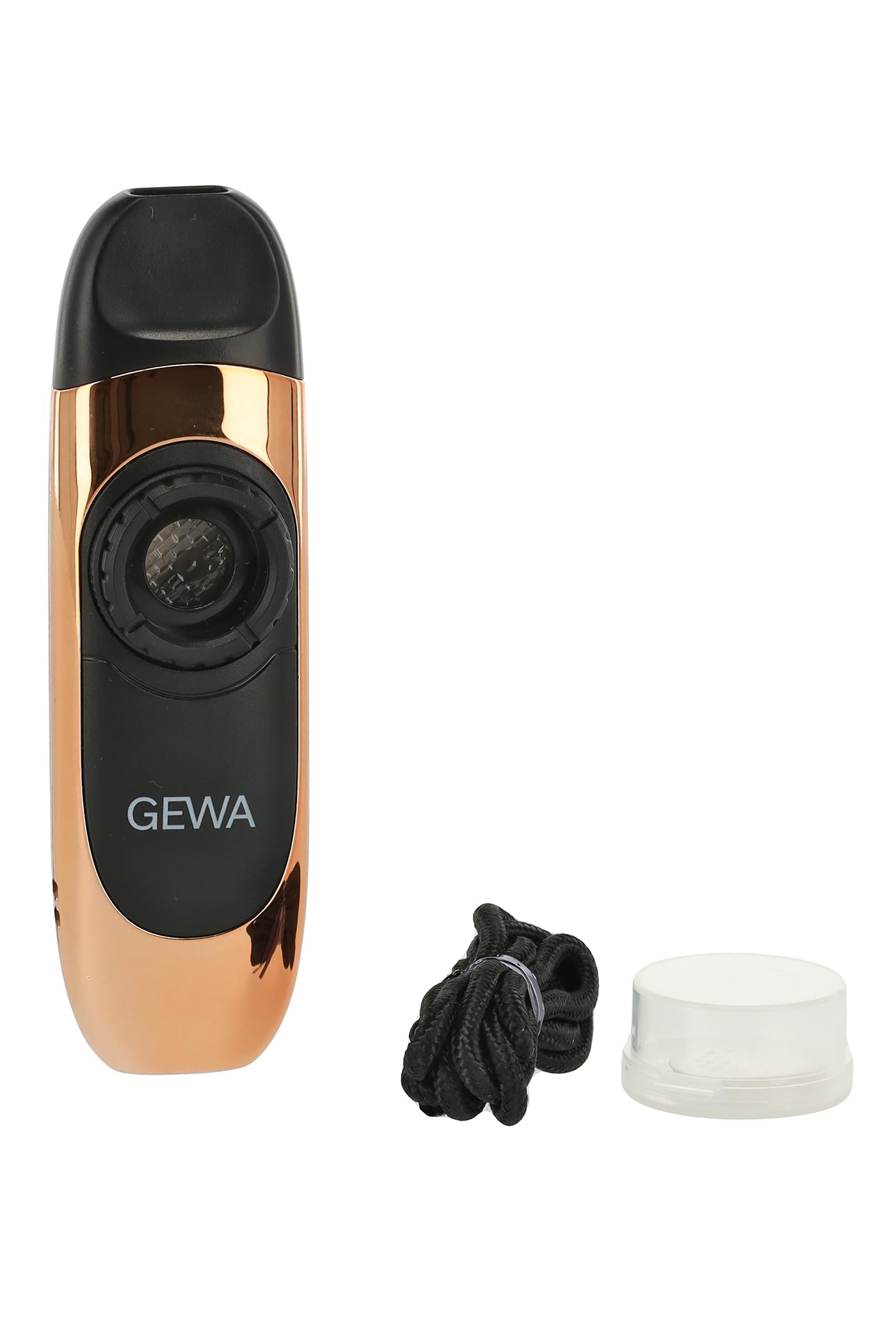 GEWA Kazoo - ABS plastic - Adjustable ring for different tones - With hand strap and replacement membrane - Color: bronze