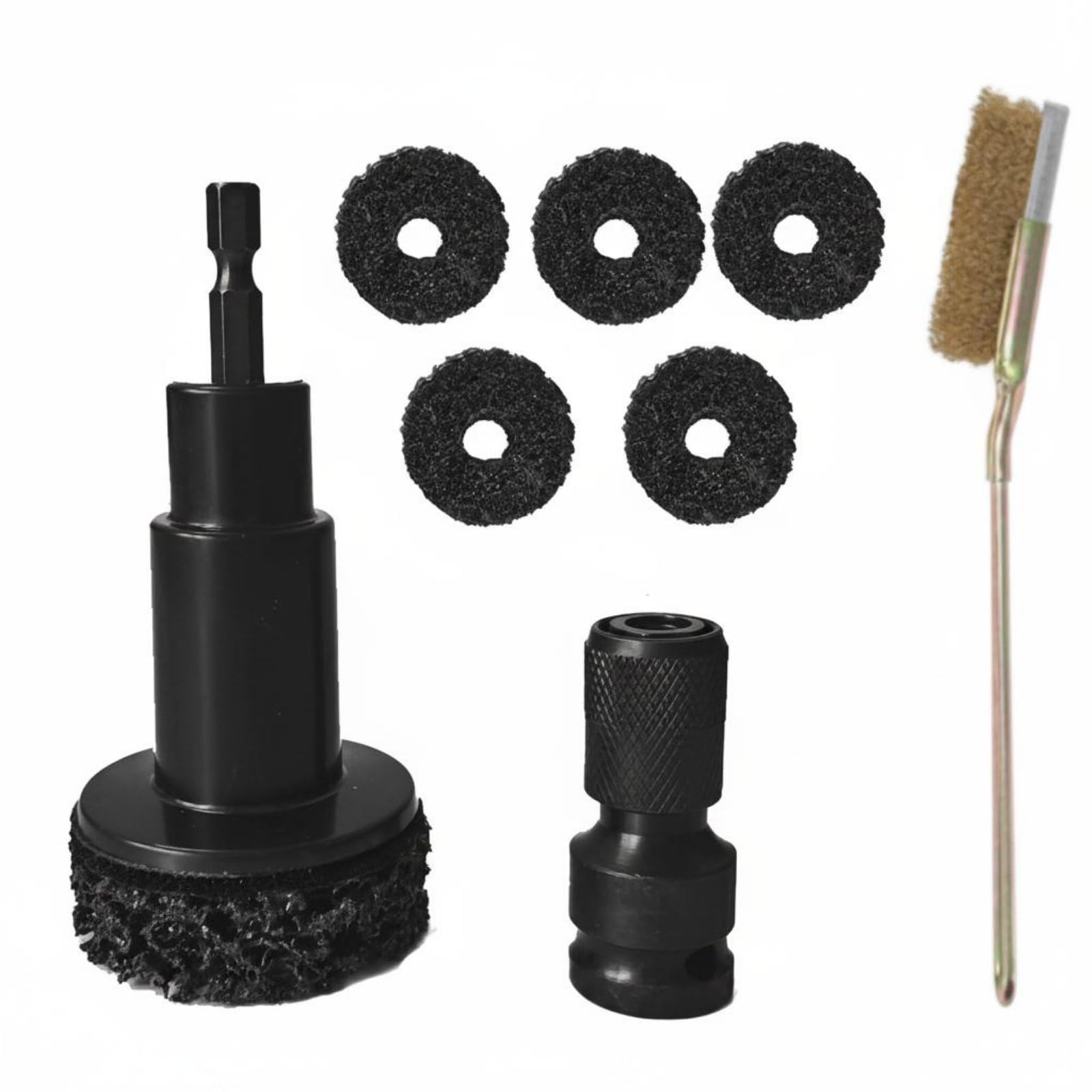Rust Removal Brake Disc Resurfacing Tool Wear-Resistant Wheel Hub Cleaning Wide-image-47
