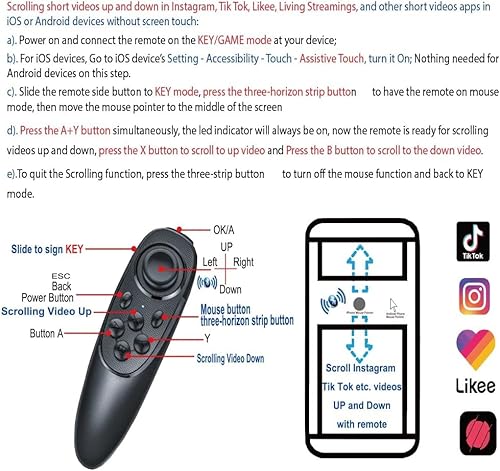 Vr Headsets For Phone Cell Phone Virtual Reality Headsets 3D Glasses Helmets Vr Goggles For Tv Movies Video Games Compatible To Ios Android Support 4.7” To 7.3” Mobile Screen With Controller (Br95) #TOP6