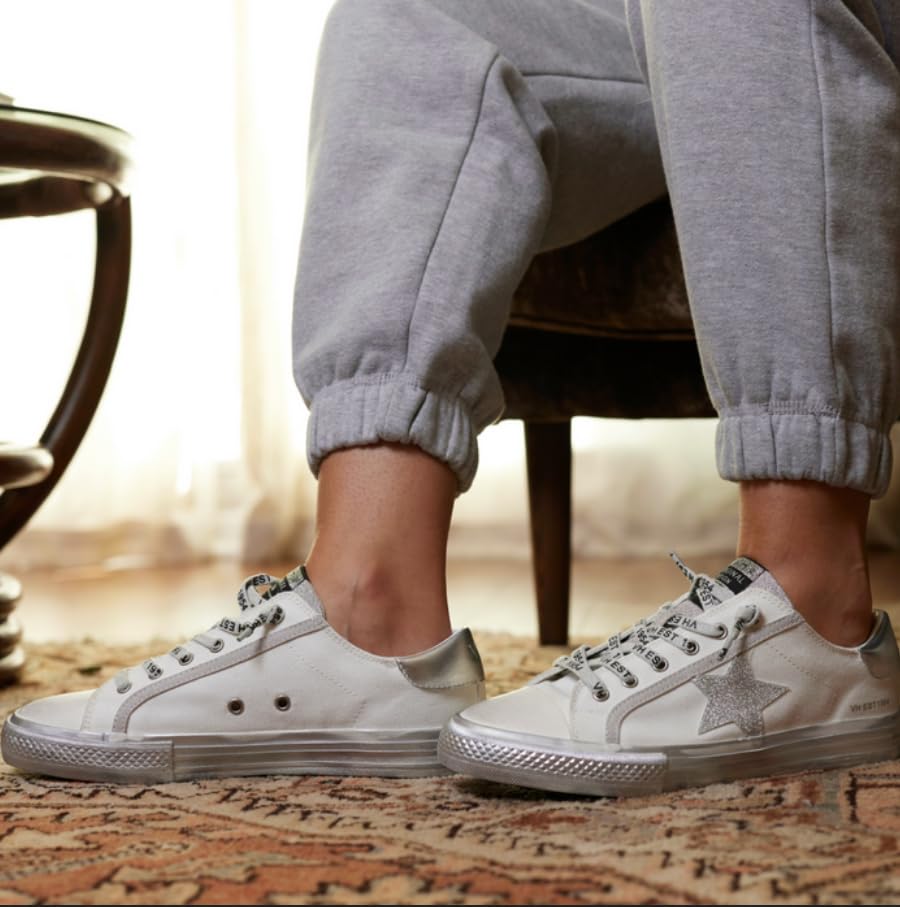 Image of VINTAGE HAVANA Women's Alive Sneaker, White, 11
