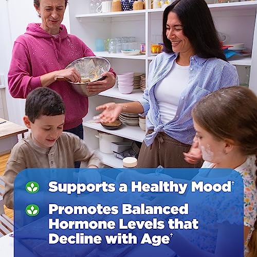 Natrol Mood & Stress DHEA 25mg with Calcium, Dietary Supplement for Balance of Certain Hormone Level and Mood Support, 300 Tablets, 300 Day Supply - Image 4