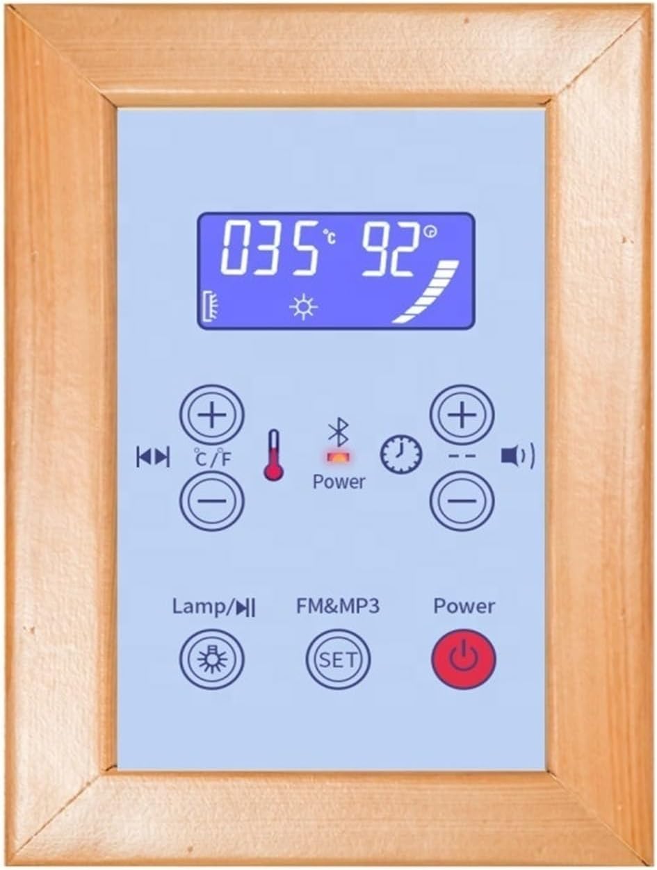 Steam Shower Generator, USB Infrared Sauna Parts Control Panel for Bath Sauna SPA