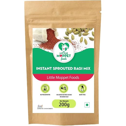 Little Moppet Sprouted Ragi Mix 200g