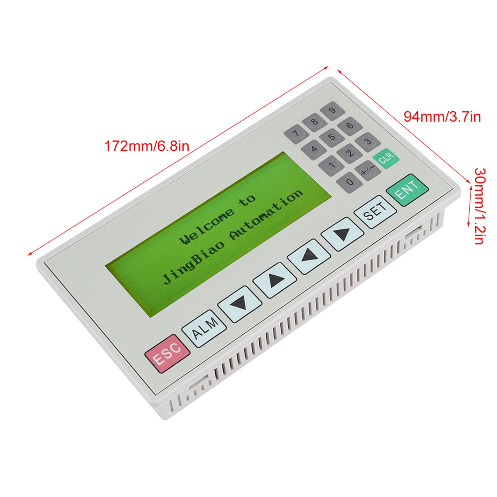 OP320-A Display di 3,7 Pollici HMI Smart HMI Schermo LCD Modulo di Visualizzazione di Display di Supporto Porta di Comunicazione S485/RS232 con Cavo per PLC