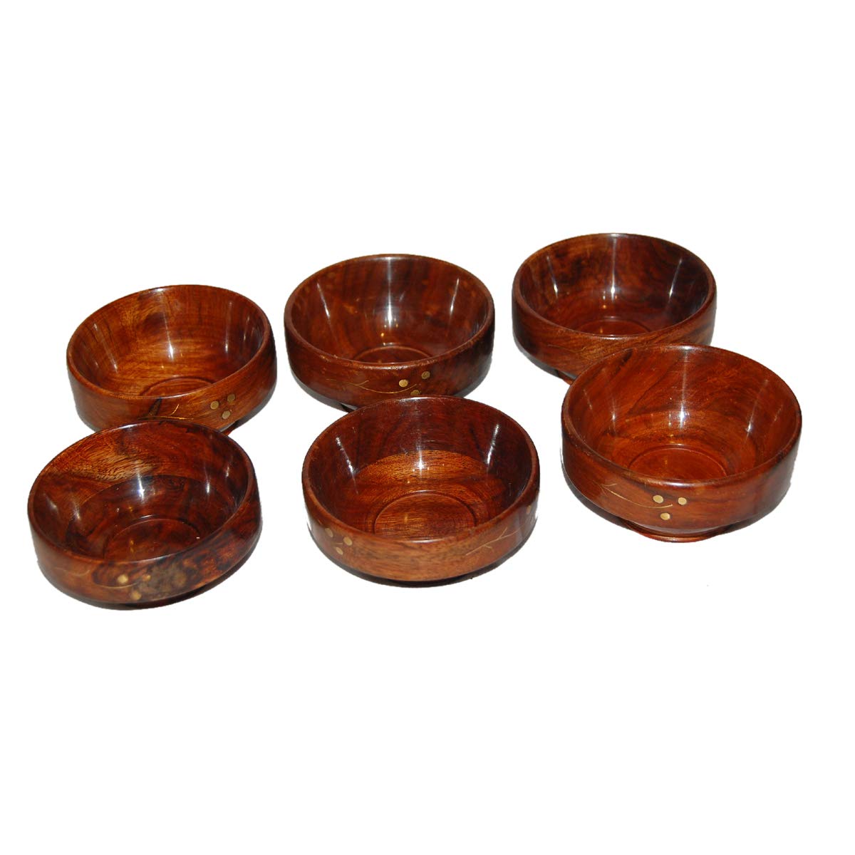 Buy Fashion Era Wooden Serving Bowl for Salad, Snacks, Serving Dishes