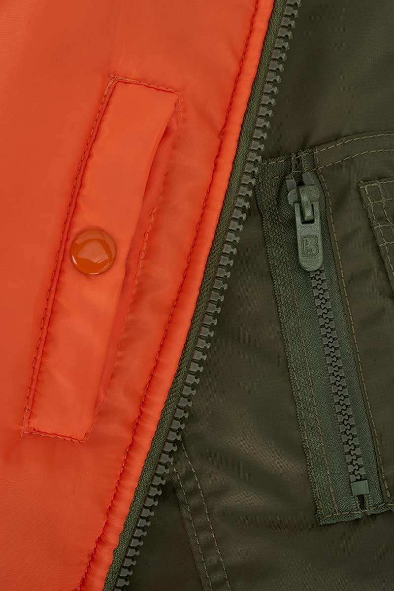 Brandit Kids MA1 Jacket Unisex Giacca nero 100% nylon