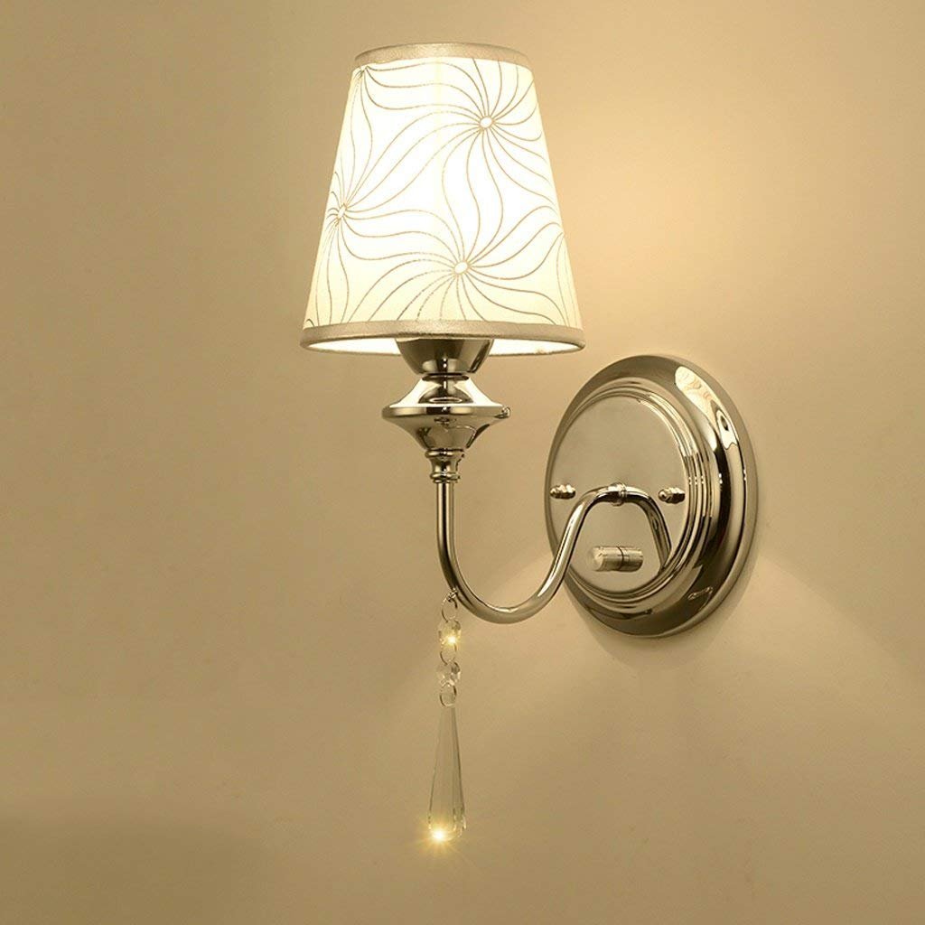Lámpara de pared cristalina con interruptor e iluminación creativa GZ 8