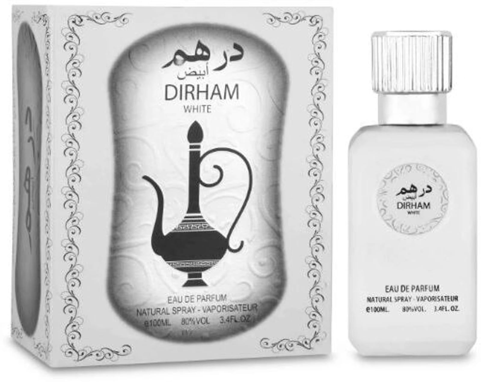 Manasik Dirham White Eau De Parfum Long Lasting 100ml For Men & Women Perfume-picture-12
