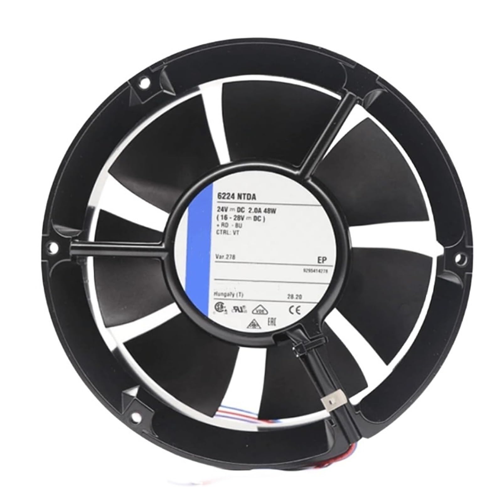 JHPWKRMU 6224N/2TDA 6224NTDA 6224NTD 24V2.0A48W 6224NTDAR 6224NMU Fan(6224NTDAR)