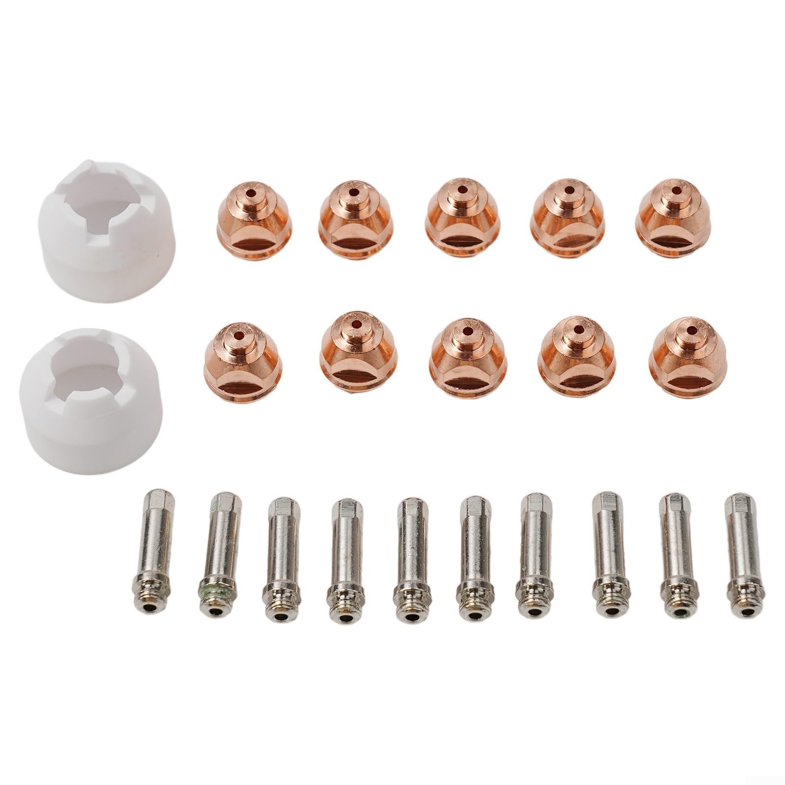 22pcs Plasma Torch Electrodes for Thermal Dynamics PCH-51 3XR 4XI 5XR Plasma Torch Nozzle 9-5724 Torch Shield 8-5526
