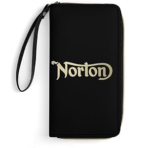 新品 定価15990円 NORTON DOMINATOR レザー ジップ 長財布 GUIONNET 長財布 財布 ラムレザー 収納力 大容量 長サイフ
