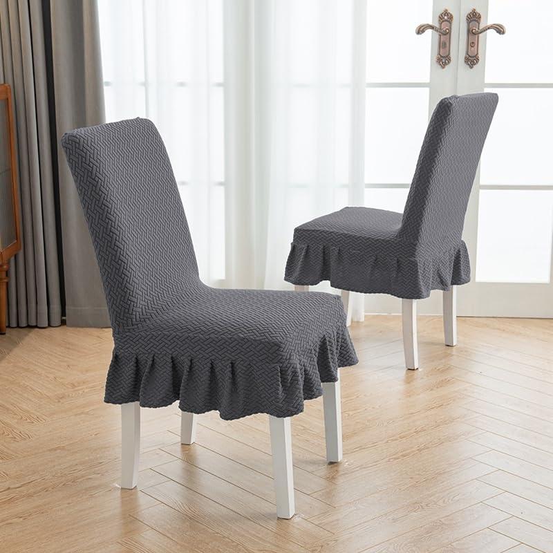 Housse de protection lavable et amovible pour chaises élastiques x6