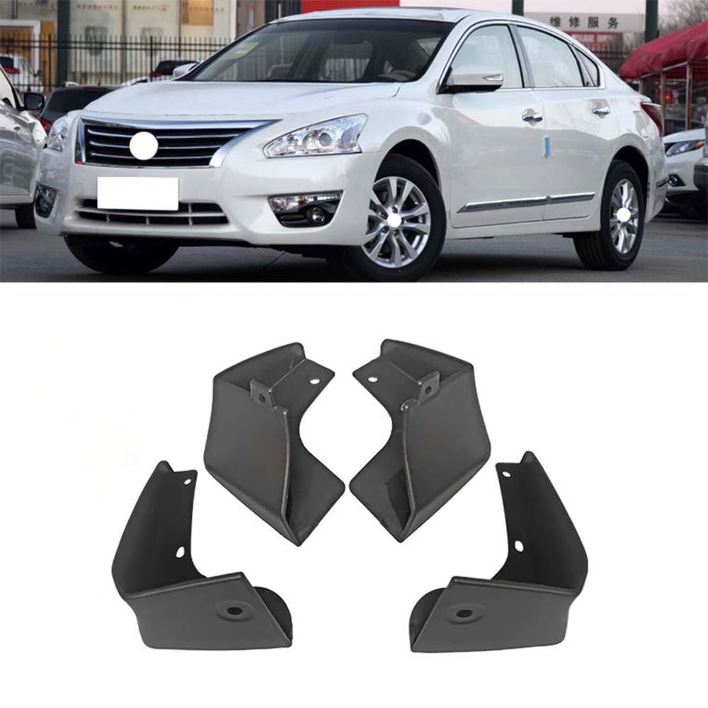 RJQXZXGQ Car Mud Flaps, for Nissan Altima 2013-2015 Front & Rear Car Mud Flaps, Splashproof Tough Auto Splash Guards Fenders
