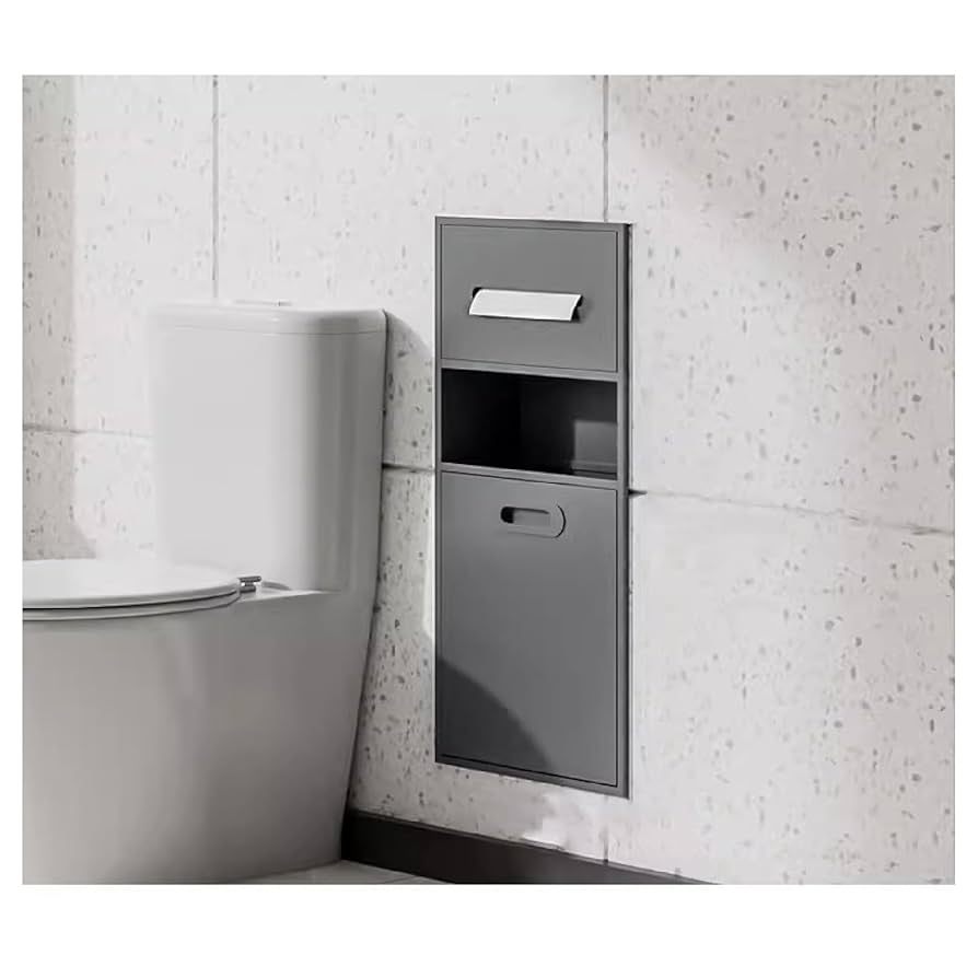 Amazon｜ステンレススチール製バスルームニッチ、埋め込み式