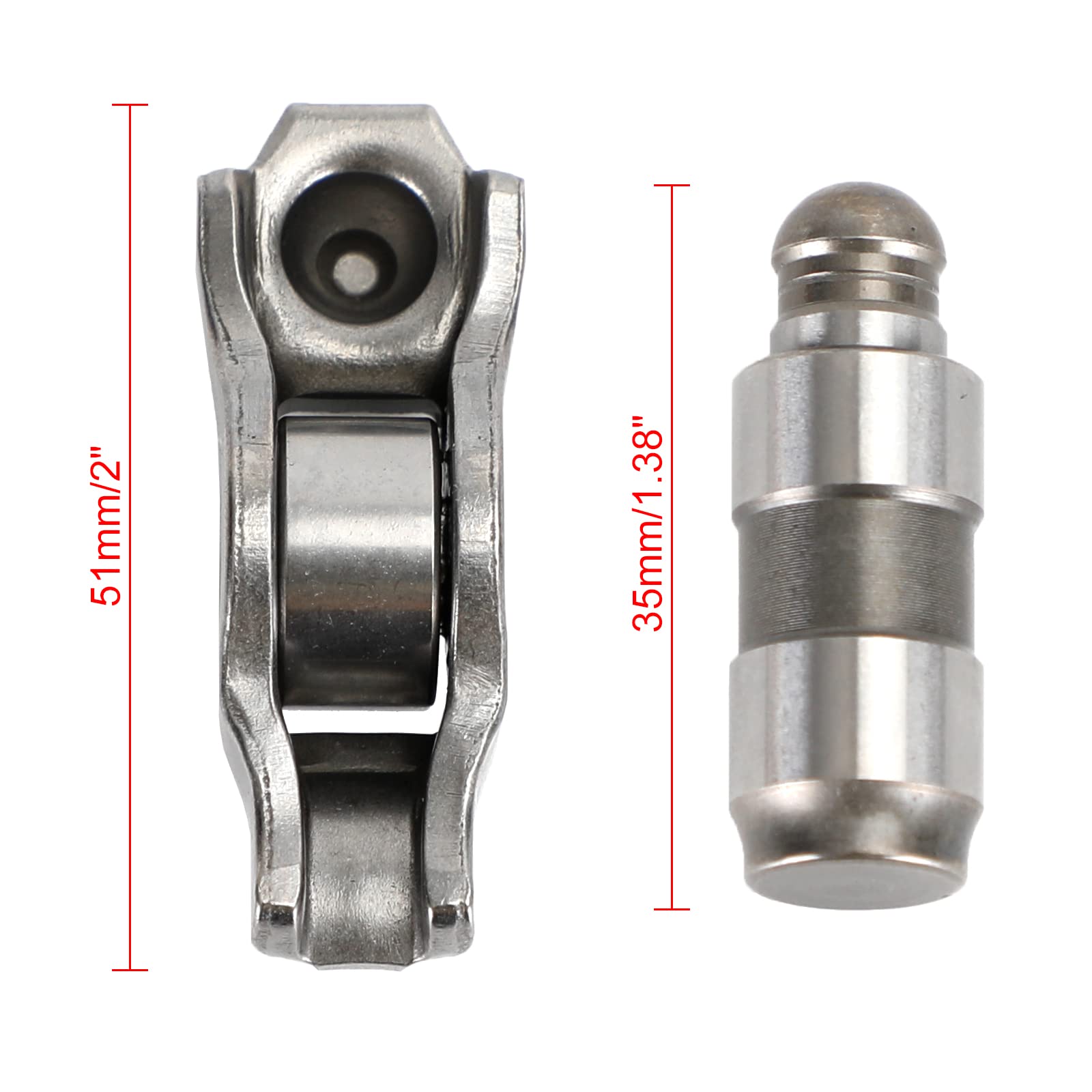 24PCS Rocker Arms & 24PCS Valve Lifters Kit für Chrysler für Dodge für Jeep Ram 3.6L