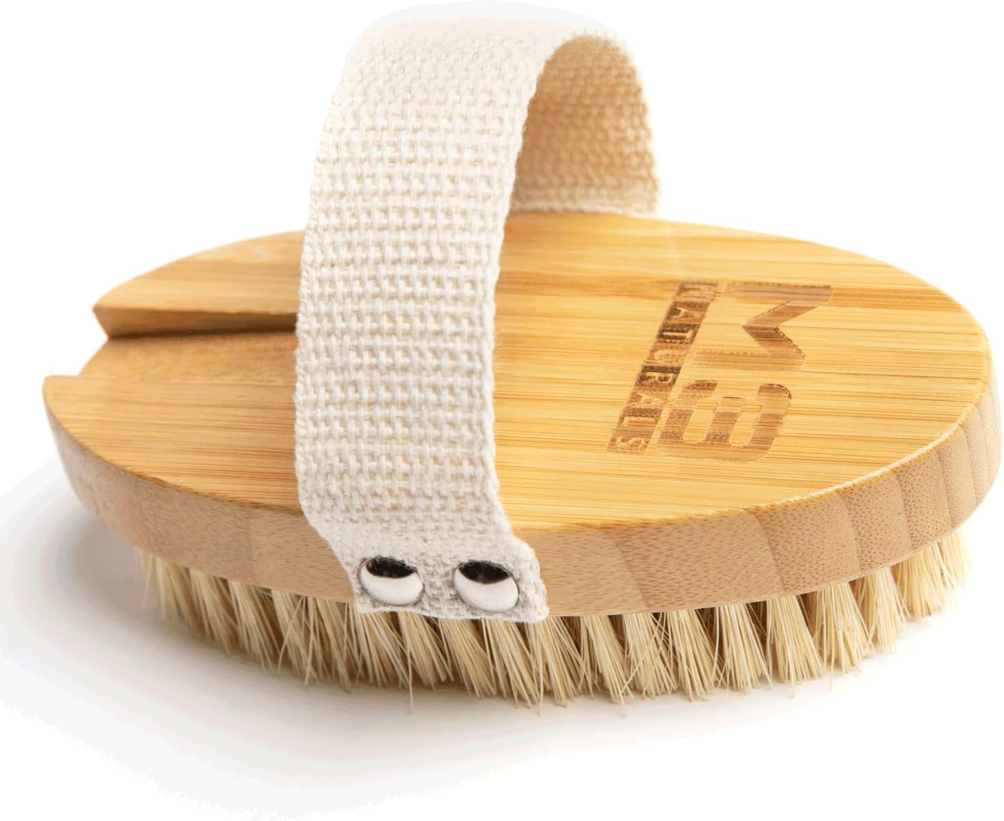 M3 Naturals Soft Bath & Shower Brush for Body - Long Handle Back Scrubber Body Brush Exfoliator & Dead Skin Remover for Body - Firm & Tighten Skin Improve Circulation for Men & Women
