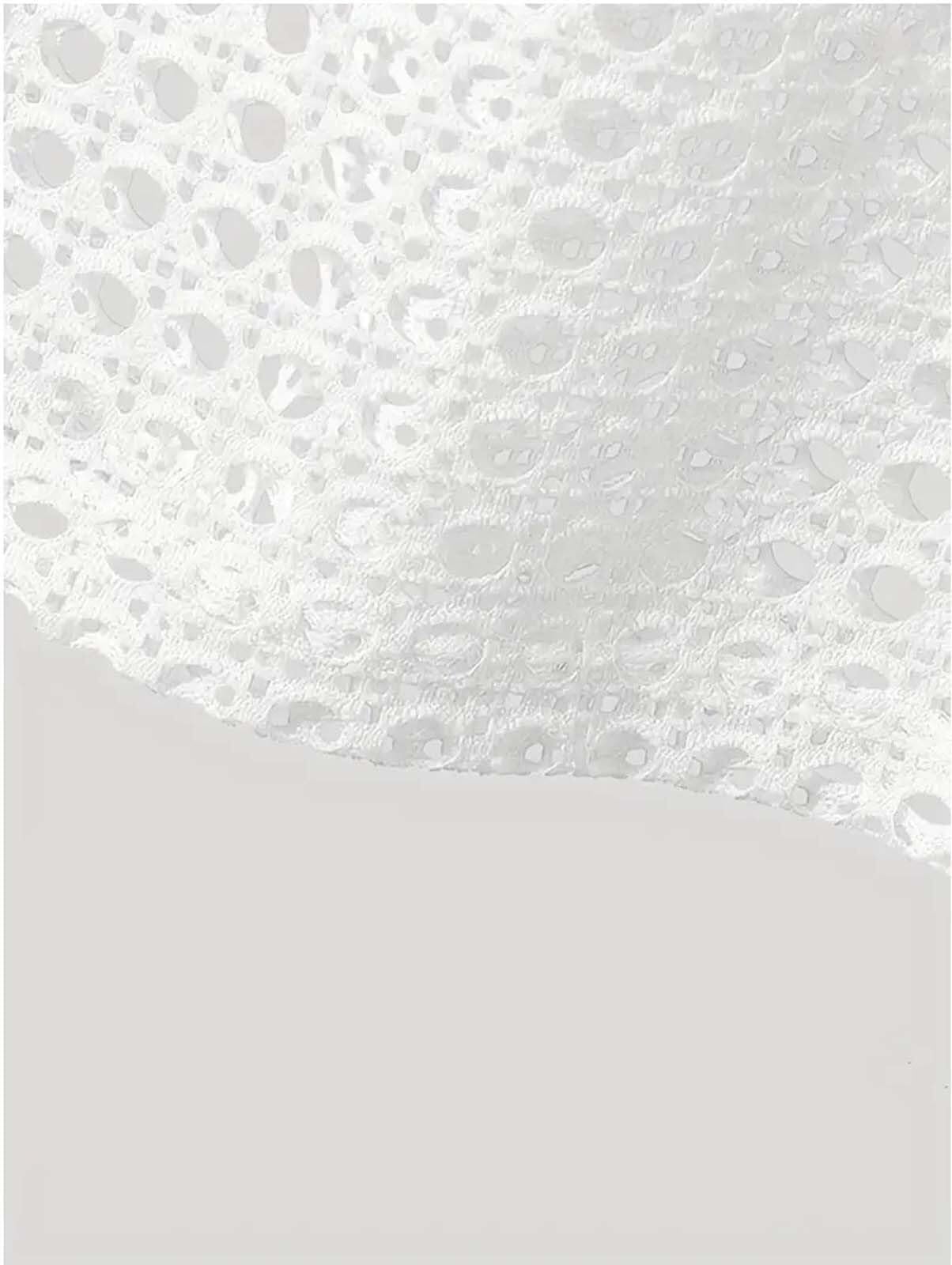Canotta da uomo senza maniche, in maglia a rete, con motivo traforato | Design arioso in maglia a rete, vestibilità comoda, versatile, scollo rotondo femminile