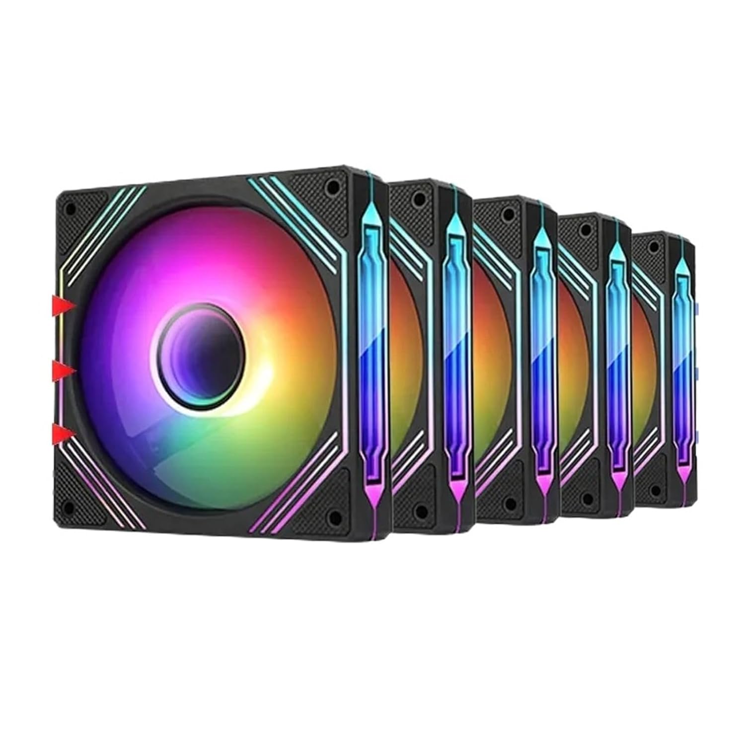 Computer case Fan 14cm ARGB 4-pin PWM Cooling Fan(WT Regular 1PCS)