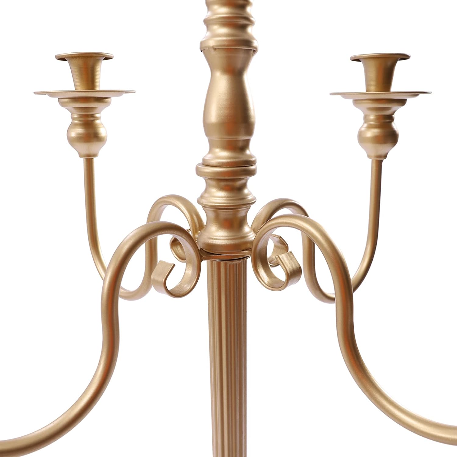 5 Arm Floor Candle Candelabras Candle Holders,Candle Stands,Wedding Table Centerpieces,Wedding Candelabras for Birthdays, Weddings Decor (50in-1pcs)